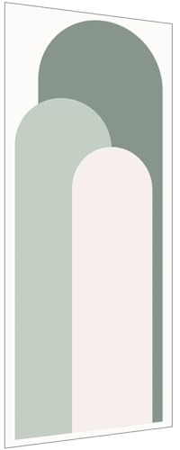 HOMSFOU 1 Feuille Wall Sticker Mur Protecteur Autocollant Géométrique Sticker Décoratif Amovible Minimaliste Papier Peint Boho Autocollants Stickers Décor À La Maison Pvc Fleur
