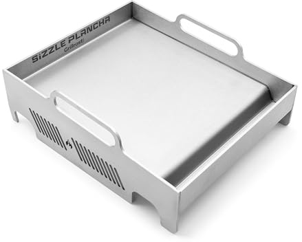 Grillrost.com Das Original Sizzle Plancha für Broil King - Macht einen Planchagrill aus der Sizzle Zone