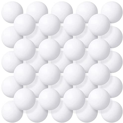 MVKLIW 300 StüCk 40 Mm Weiße TischtennisbäLle, PP-Kunststoff, Unterhaltungs-TischtennisbäLle