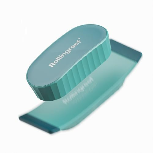 Rollingreef Magnete Acquario Pulizia, Magnete Spazzola per Acquario, Lama in Gomma Esclusiva, Acquario Vetro Raschietto Pulizia (M)