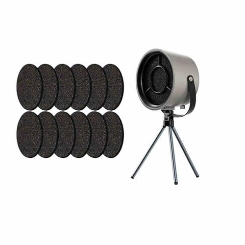 Campana extractora de sobremesa Trípode/cordón ajuste de 3 marchas campanas extractoras Desmontable Mini Campana Sobremesa Portable 18 * 10.8 * 42cm(Gray,B)