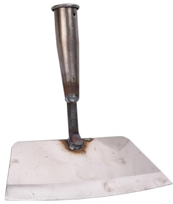 GANAZONO Pelle à Main Multifonction pour Jardinage Extérieur, Bêche Forgée en Acier Inoxydable Antirouille, Outil de Désherbage Profond Ergonomique Manche Antidérapant, Plantation