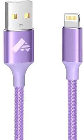 Aioneus Cavo iPhone 1.8M Ricarica Filo Caricatore iPhone Carica Rapida Certificato MFi Lungo Cavo Lightning USB Caricabatterie Cavetto per iPhone 11 12 13 14 Pro Max Plus Mini XS XR X 8 7 6 SE iPad