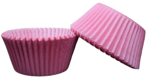 Doublure de Cupcake couleur unie, 100 pièces, tasse cuisson, étuis à muffins en papier, gâteau, plateau tarte aux œufs, moule, emballage(Pink)