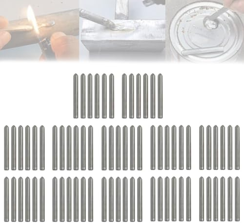 2026 Baguettes De Soudage Universelles, Fil De Soudage Activé Par Un Briquet, Baguette Soudages, Sans Machine à Souder, Couture Soudure Ferme, Résistante Aux Fissures Et Portable for Bricolage(72PCS)