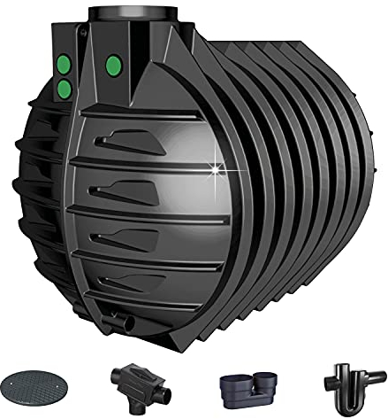 REGENTA Regenwassertank Zisterne 7500 Liter PERFEKT Komplettanlage