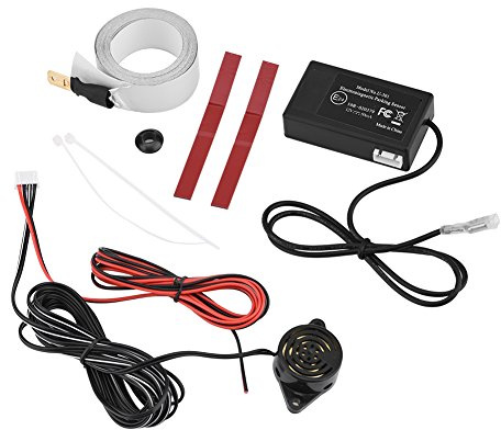 Tangxi Elektromagnetische Induktionsradar Rückfahralarm Vollbereichs-Sensor Einparkhilfe Sensor für Jedes Auto, LKW, Wohnmobil oder Minivan