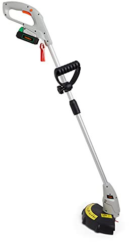 VonHaus Cordless Grass Trimmer – 12V MAX 2.0 Lithium-Ion Battery – 21cm Cutting Path, Safety Trigger, Ergonomic Handle, Lightweight, Quick Charging – Part of the F-Series Range