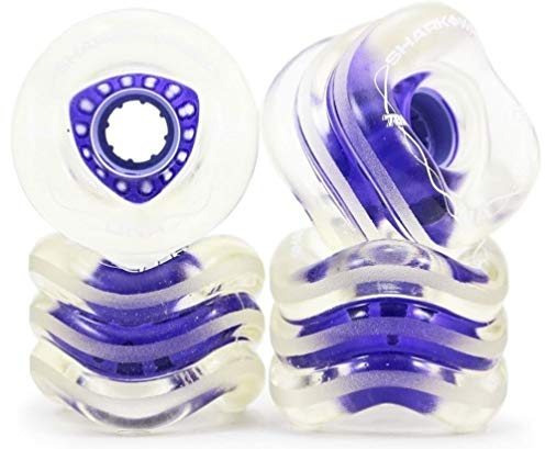 Wheels Shark DNA 72mm 78a Longboard Rollen (4er Set) (Ghost Lila)