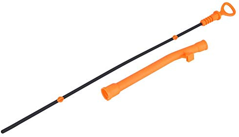 Auto Ölmessstab, öldicht Einfach zu montierender korrosionsbeständiger Motorölmessstab und Schlauch, Fahrzeuggebrauch für AUDI A3 8L1 TT SKODA OCTAVIA 1.6, 1.8T