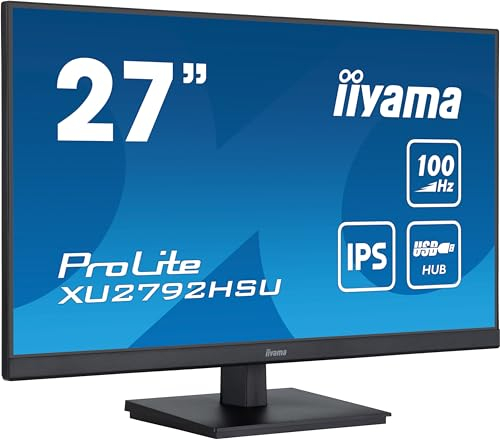 iiyama XU2792HSU-B6-27, IPS, 1920x1080/100Hz, 1H1DP