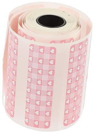 Operitacx 1 Rolle Thermopapiere Quittungspapier Druckerpapier büroartikel Aufkleber Etiketten Zubehör für Sofortbildkameras Papier nachfüllen hitzeempfindlich scrollen Name