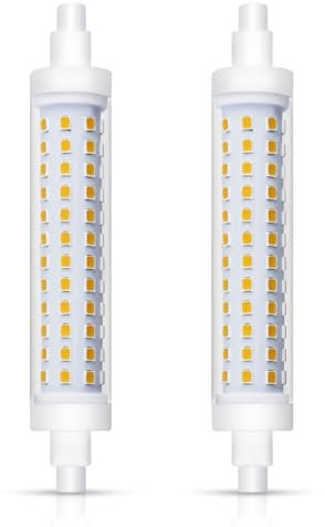 Akynite R7S LED 118mm 15W Luce Naturale 4000K 1540LM 96 SMD LEDs, Equivalente a Lampadina Alogena 100W-120W, AC 220-240V, non dimmerabile, set di 2