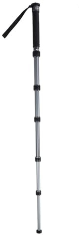 Monopiede per fotocamera da 68,5 pollici, monopiede da viaggio compatto in lega di alluminio con manico per bastone da passeggio, leggero e portatile, 6 sezioni, carico massimo 15