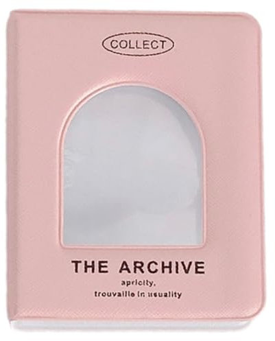 Small Card Holders Album 40 Pocket Collection Photocard Book For Kids And Adult Portable Photo Binder With Clear Sleeves