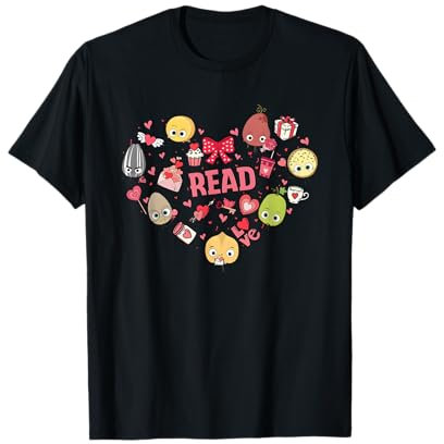 The Bad Seed The Good Bean Valentine Valentines Day Read T-Shirt