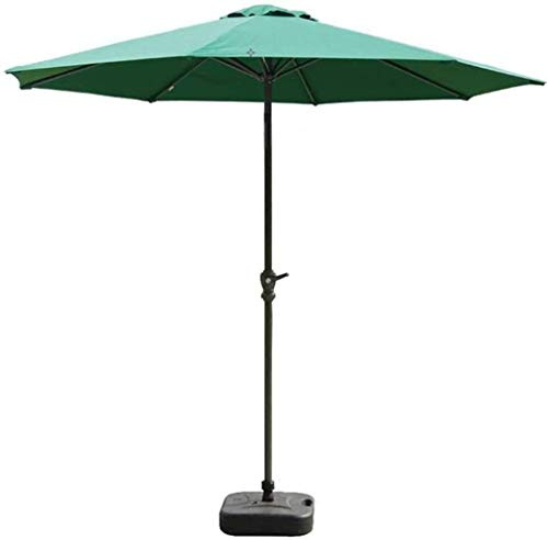 DX26TS Patio Outdoor Garden Umbrella Parasol, 2.1M Tilting Parasols, with Crank Handle and Adjustable Tilt Mechanism for Balcony Poo