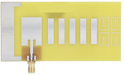 HF-Antenne, ultrabreitbandiger omnidirektionaler Signalempfänger mit hoher Verstärkung, 2 GHz bis 4 GHz, für Funkscanner und Kommunikationsgeräte, PCB-Material, SMA-Buchsenkopf