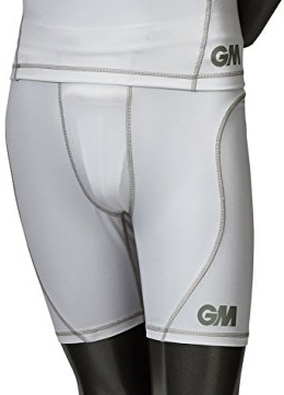 Gunn & Moore herr teknik baslager shorts Vit/Silver XXL