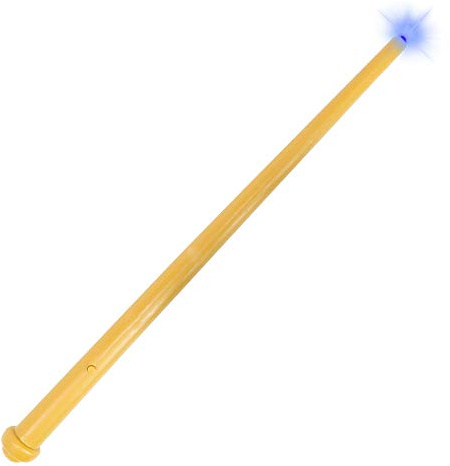 Skeleteen Light Up Magic Wand - Pretend Play Witch And Wizard Wand With Lights And Sounds - 1 Piece