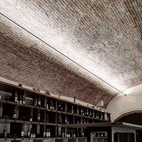 Skyline-Linienleuchten LED modern Lichtleiste Wandleuchte Korridor lines Wandlampe Innen Dimmbar verstellbar COB Treppen Wandbeleuchtung für Wohnzimmer Schlafzimmer Innenbeleuchtung (Dimmbar,6M)