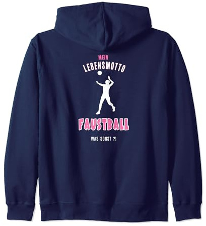 Faustball Spielerin Faustballspiel Faustballspielerin Kapuzenjacke