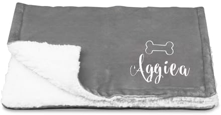 CGFN Hundedecke Personalisiert, hundedecken für Sofa unterwegs, flauschig hundematte Outdoor katzendecke für Katzen Hunde, hundeteppich waschbar reisedecke, kuscheldecke Decken für Hunde sofaschutz