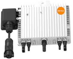 Home Trends® Deye SUN-G4-EU-Q0 800W Mikro Wechselrichter neue Generation externe Ralais Solar PV (HTDYG4-800 ohne Kabel)