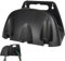 Garden Hose Holder, Decorative Hose Butler Sturdy Water Hose Rack, Durable Wall Hose Hanger, Hose Reel for Outside Yard, Garage, Storage Organizer (Black)