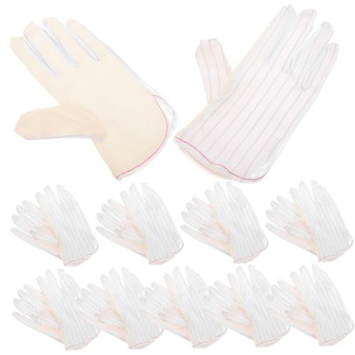MUSISALY 10paare Hochwertige Handschuhe Für Herren Aus Staubfreiem Für Banketts Opern Und Tägliche Nutzung Für Etikette-auftritte Schmuckhandhabung Und Vielseitige Anwendungen