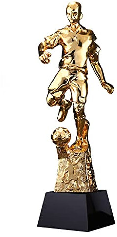 HLUONGTN Coppa Trofeo, Medaglie Premi Trofeo Pardi Calcio Trofeo Placcatura Oro/D/8X29Cm