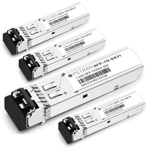 OPSTRAN 1000BASE-SX SFP Optical Transceiver Module Compatible with Cisco 1310nm 2km DDM Duplex LC MMF 4 Pack