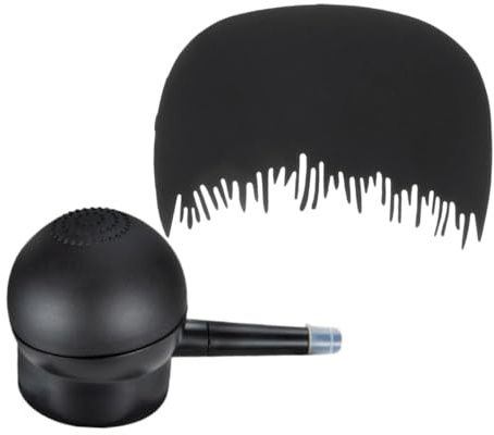 Kit Di Fibre Per La Costruzione Dei Pettine E Alicatore Lacca Nera Per Spray Da Barbiere Per L'attaccatura Dei Set Di Strumenti Per Fibre Per