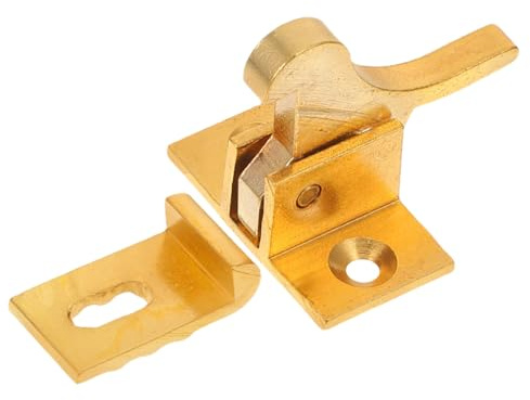 TOPBATHY Pestillo De Latón Vintage Cerraduras De Seguridad Herrajes Para Ventanas y Puertas Duradero y Fácil De Instalar