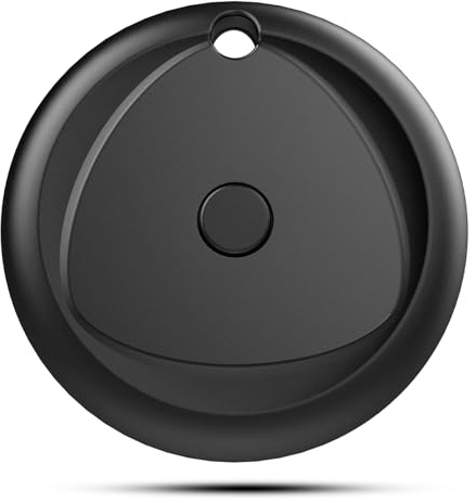 Raykit Smart Air Tag Tracker，Localizador Bluetooth(Sólo iOS), buscador de Llaves Batería Reemplazable, Rastreador de Etiquetas Impermeable para Mochila, Cartera, Equipaje