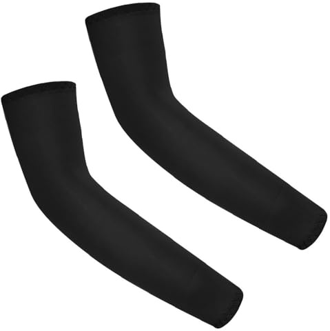 Anevous 1 paio di manicotti per bambini, unisex, manicotti estivi, protezione solare e maniche a compressione, per pallavolo, calcio, ragazze, ragazzi