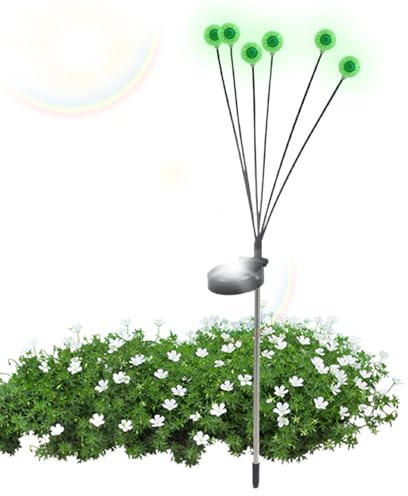Knowlife Solar Scary Eyeball Lights - LED Solar Halloween Lights with Eyeball | Swaying Firefly Decor Waterproof Lighting Decorations for Patio Path Flowerbed Parties Walkway