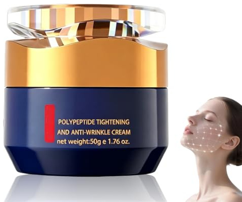 PYXGAR 1 PCS Crème Antirides Raffermissante Aux Polypeptides Qingling, Creme Anti Rides Femme, Crè-me Raffermissante Pour Le Visage Qinglin, Cre-me Hydratante Pour Le Visage De Soins De La Peau