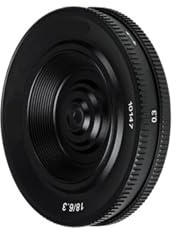 Compatible con Canon EF-M, Compatible con Sony E ZVE10, Lente Prime Pancake Ultrafina Manual de 18mm F6.3 Mark II APS-C(E-Mount(APS-C))