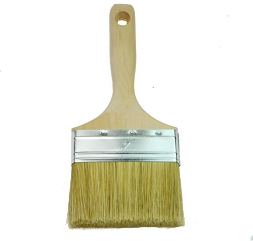 ROTIX-91529 Flachpinsel 100 mm helle Borste 6. Stärke Handwerkerqualität