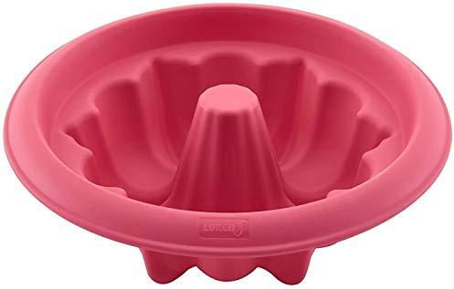 Lurch 83043 Moule à gâteau en Silicone Rouge 40 °C 240 °C 18 cm