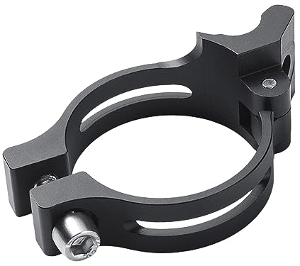 LOVIVER Fahrrad-Umwerfer-Klemmen-Montageclip, Umwerfer-Lötklemme, Klemmring, Band-Adapter-Klemme, 34,9 mm