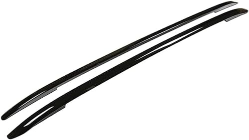 HOCAH 2 Stück Auto Dachreling für P-orsche Cayenne Turbo S 2011-2017, Aluminium Fahrradträger DachträGer Dachboxen Dachreling, Dachbügel Zubehör