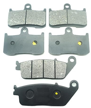 jeu plaquettes frein Pour INDIAN Springfield Dark Horse 1800cc 2015-2023 Springfield 1800cc 2016-2023 Dark Horse 2016-2021 Plaquettes De Frein Avant Et Arrière Semi-métalliques Pour Moto (Couleur : D