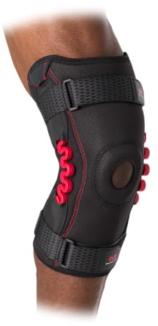 McDavid Spring Knee Brace. NRG Heavy Duty Brace with Hinges for Right and Left Leg, XLarge
