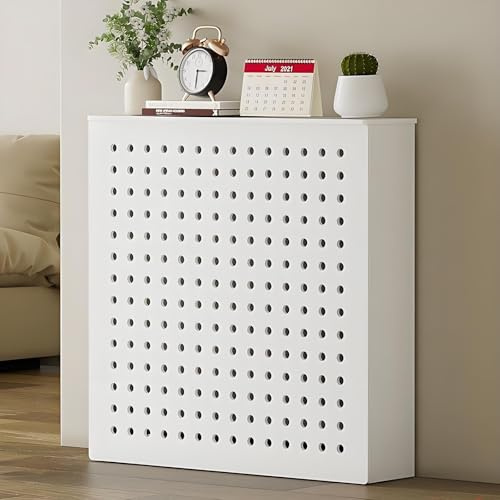 Copritermosifone Moderno Mobiletto, Copertura Per Radiatore, Copertura Per Termosifone In MDF, Copri Radiatore Moderno Per La Casa, Angoli Arrotondati,Bella E Traspirante, Per Casa, Ufficio, Hallway(W