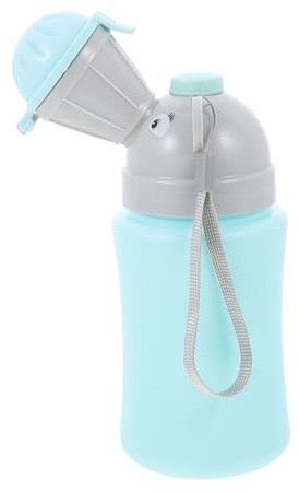 Toyvian Reiseurinal Kinder Urinal Babyautoset Auslaufsicher Ergonomisch Gebogen Tragbares Töpfchen für Kleinkinder Unterwegs