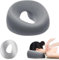Afenau Poggiatesta massaggiante per letto, a forma di U, con federa, cuscino massaggiante per il viso, per scrivania, spa, lettino da massaggio