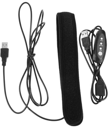 USB Camera Lens Dew Heater Strip Black Neoprene 5v 7.5w