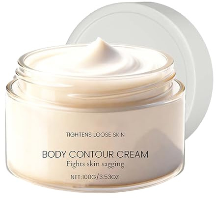 Body Contour Cream, Hautstraffende Bodylotion gegen Cellulite und Schlaffe Haut, Straffende Körpercreme Verbesserung der Hautkontur für Damen & Herren, Anti Cellulite Creme für Taille, Arme, Bein
